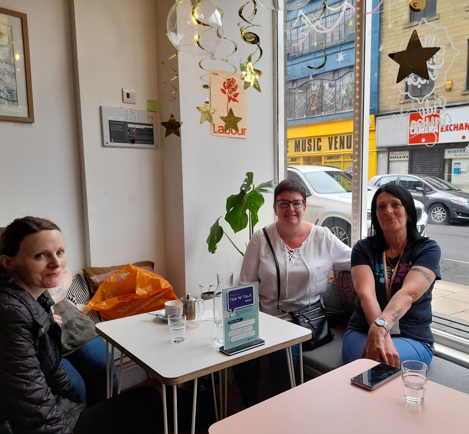 Ian’s blog: Tea ‘n’ Talk at Bread + Roses